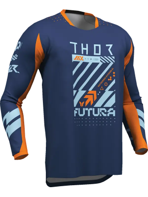 Детско Джърси THOR YTH Launchmode Futura NV/ORG